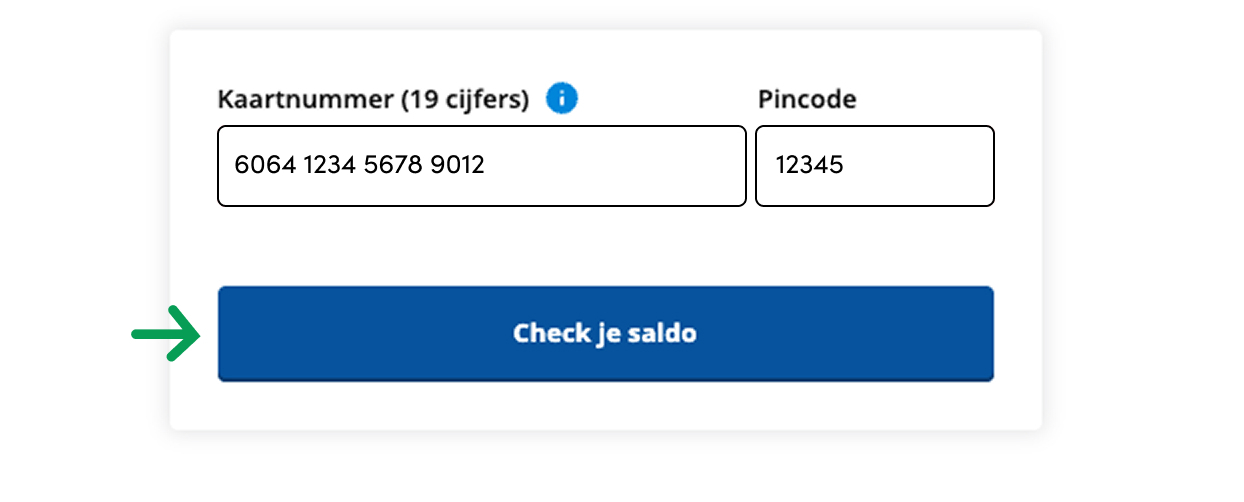 Coolblue Cadeaukaart checken code invullen in checker.